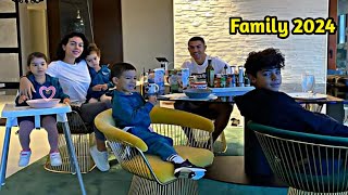 Cristiano with family 2024 Love moments ❤️ #cristianoronaldo #georginarodriguez #ronaldojr #football