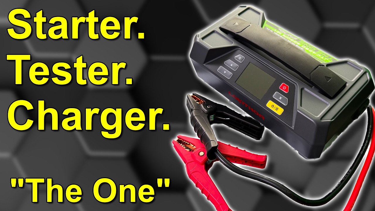 The ULTIMATE Battery Tool? All-in-One Jump Starter, Tester