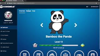 Codemoji - Student Dashboard Overview