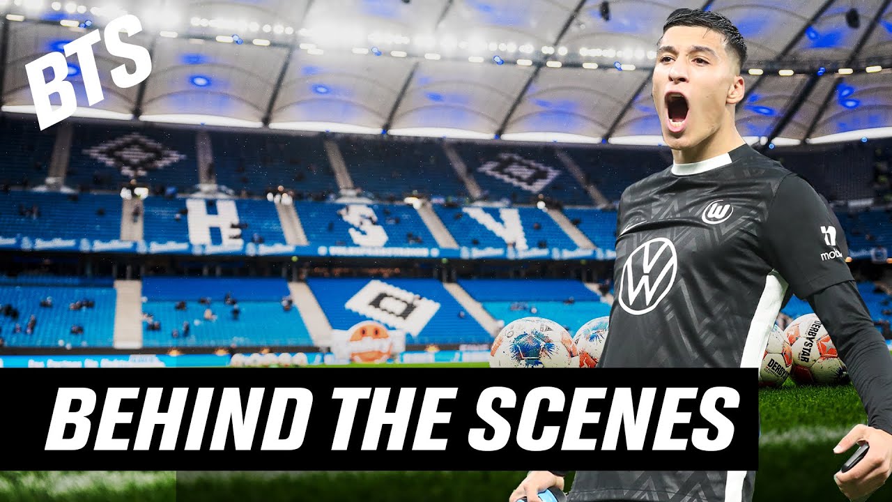 Auswärtssieg in Hamburg 🐺💚🤍 | Behind the Scenes | Hamburger SV - VfL Wolfsburg