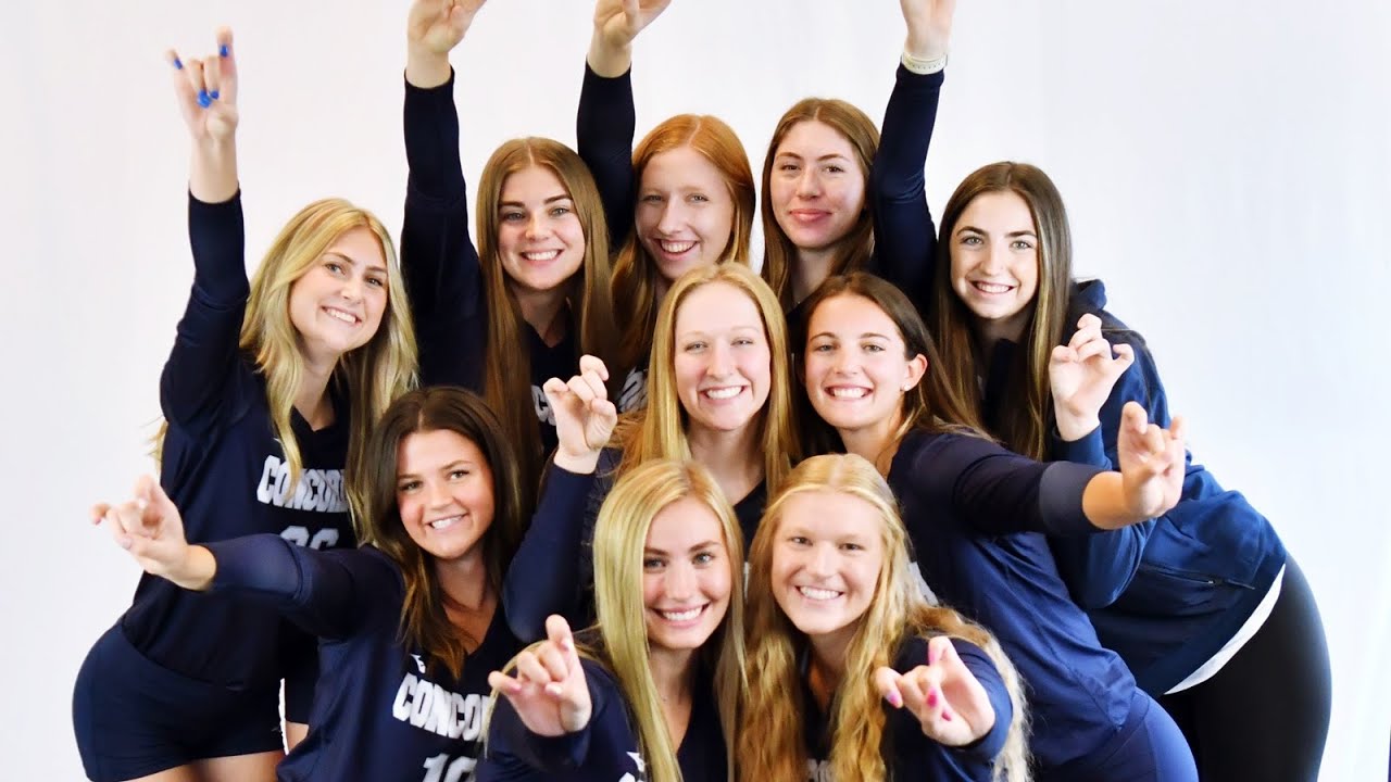 MEET THE TEAM 2023 Concordia Volleyball YouTube