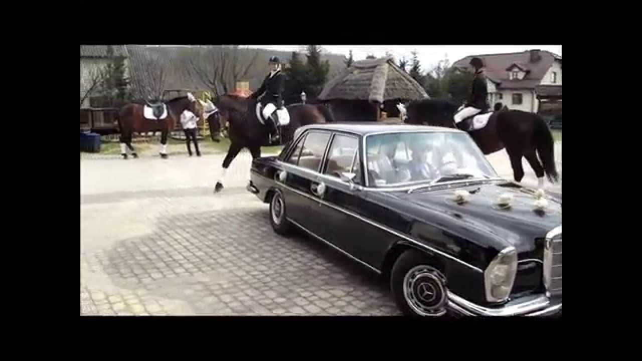 auto do ślubu pomorskie zabytek mercedes w126 w108 w220