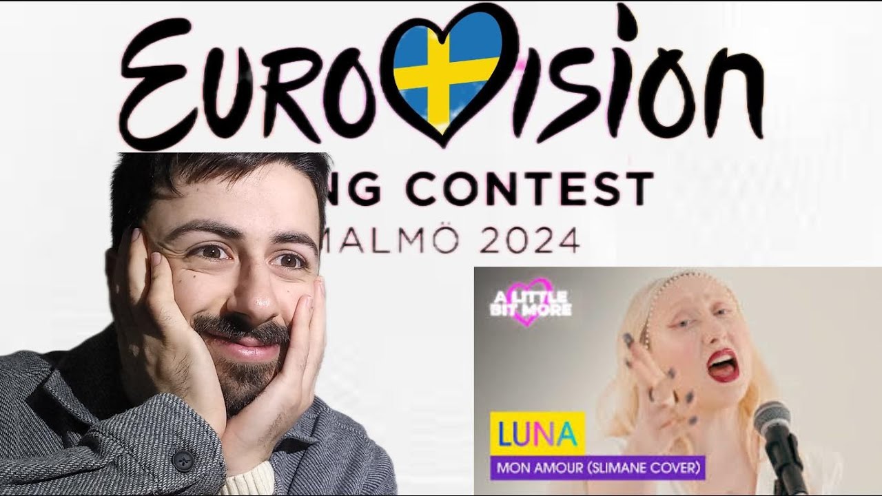 Albanian Reacts to LUNA - Mon Amour (Slimane cover) | Poland | Eurovision 2024