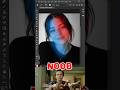 Photoshop Noob vs Pro: Duo Color Effect Tutorial 🔥 Easy Cinematic Edit | #photoshop #tutorial