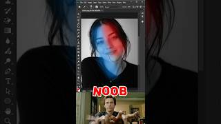 Photoshop Noob vs Pro: Duo Color Effect Tutorial 🔥 Easy Cinematic Edit | #photoshop  #tutorial
