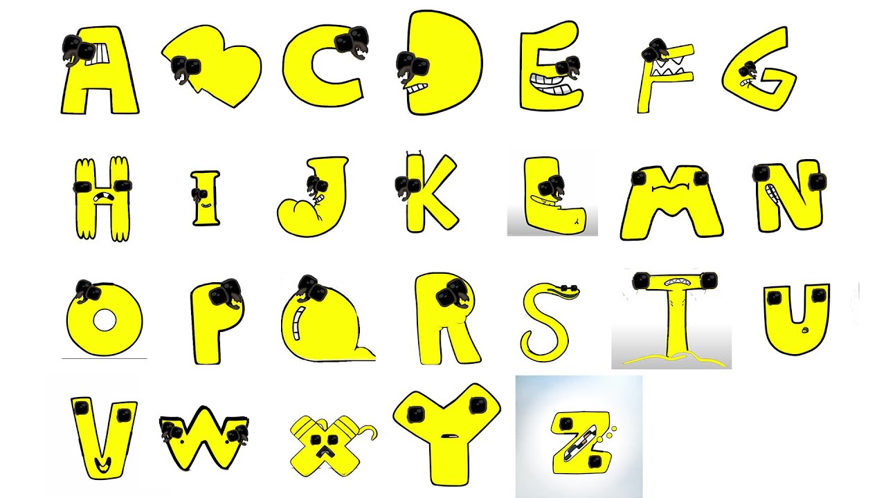 Z as the entire alphabet lore letters:A : r/alphabetfriends