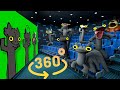 Toothless dragon 360  cinema hall  toothless react to dancing meme  vr360 experience