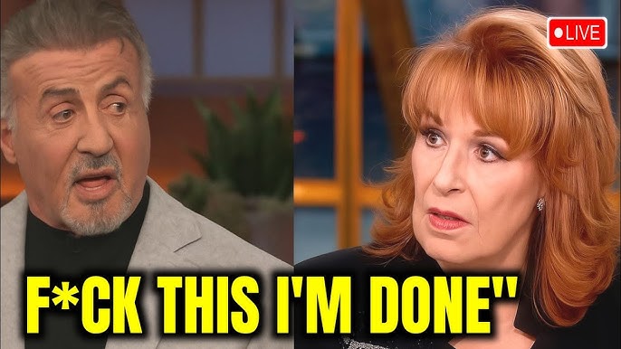 Sylvester Stallone Walks Out of The View After Joy Behar Pushes Too Far -  YouTube