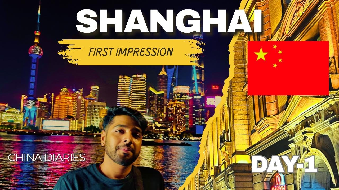 Shanghai First Impressions | NOTHING Like I Expected! DAY -1