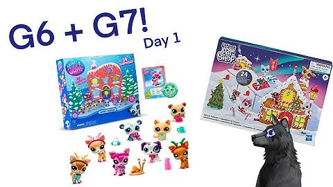2 ADVENT CALENDARS! | LPS unboxing - Day 1