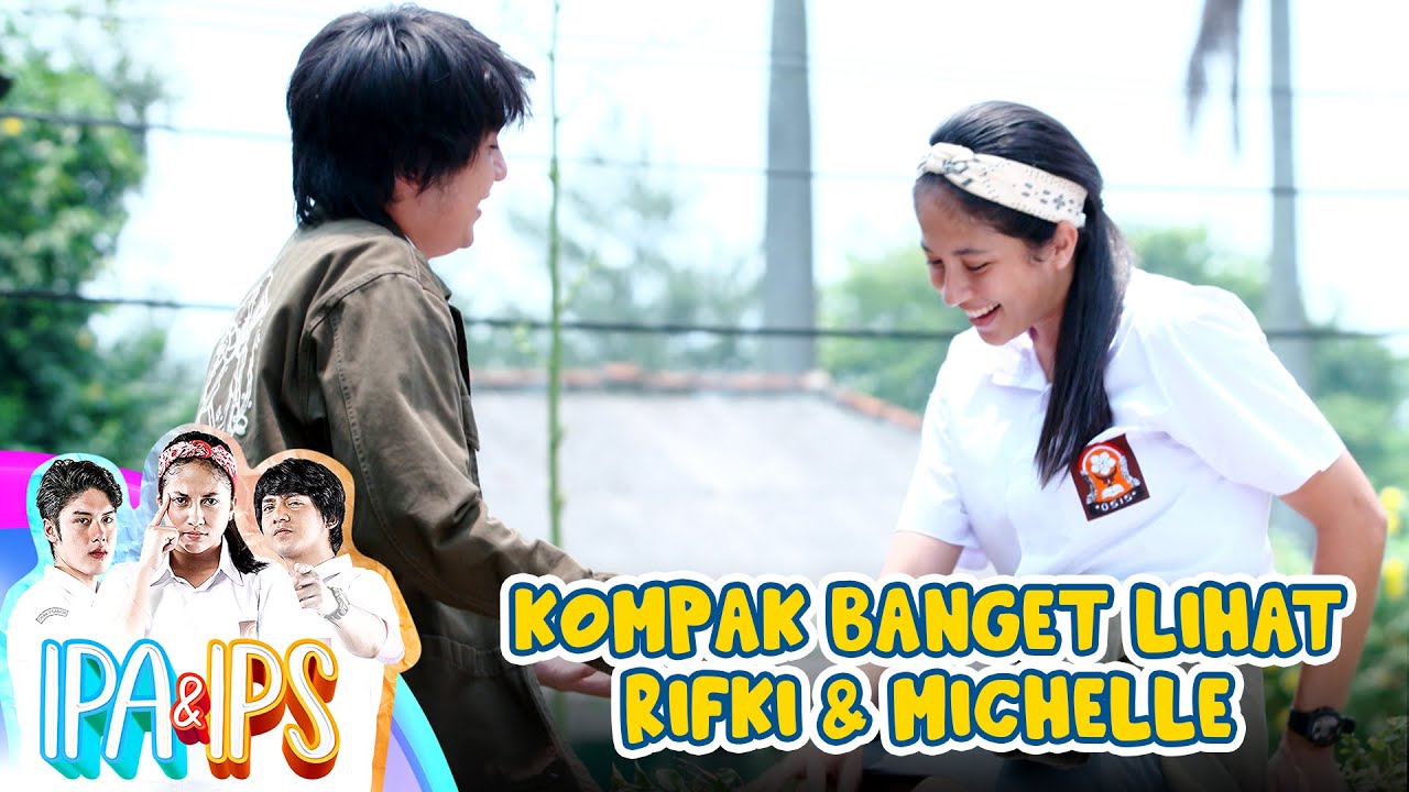 LUCU BANGET! Rifki Bantu Michelle Manjat Tembok Sekolah | IPA & IPS GTV ...