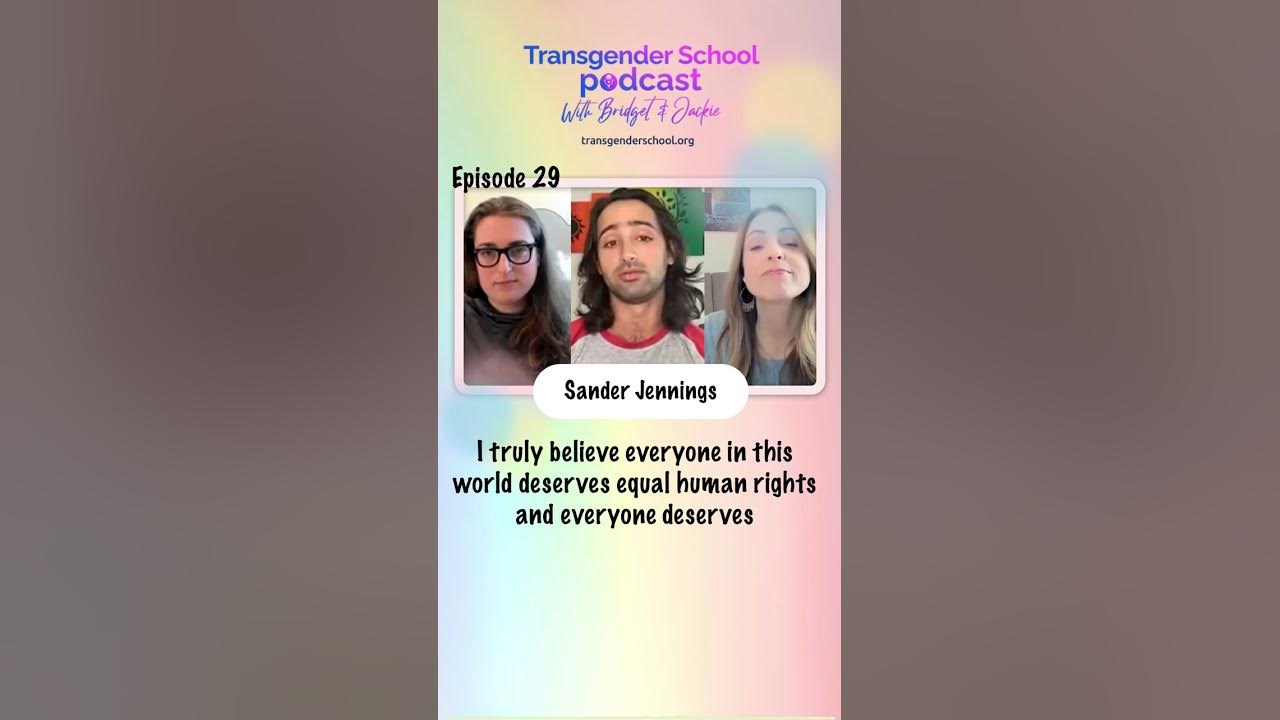 Sander Jennings Talks About Human Rights for All YouTube