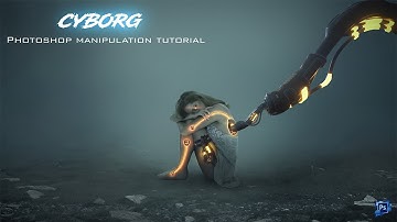Cyborg photoshop manipulation tutorial | human robot effect in photoshop | [ 2021]