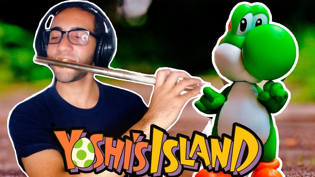 Yoshi Playing Instruments Yoshi Island - Athletic Theme (Geek Flute) - YouTube
