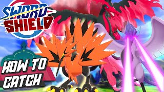 Pokémon Crown Tundra - Catching Galarian Articuno, Zapdos and Moltres!