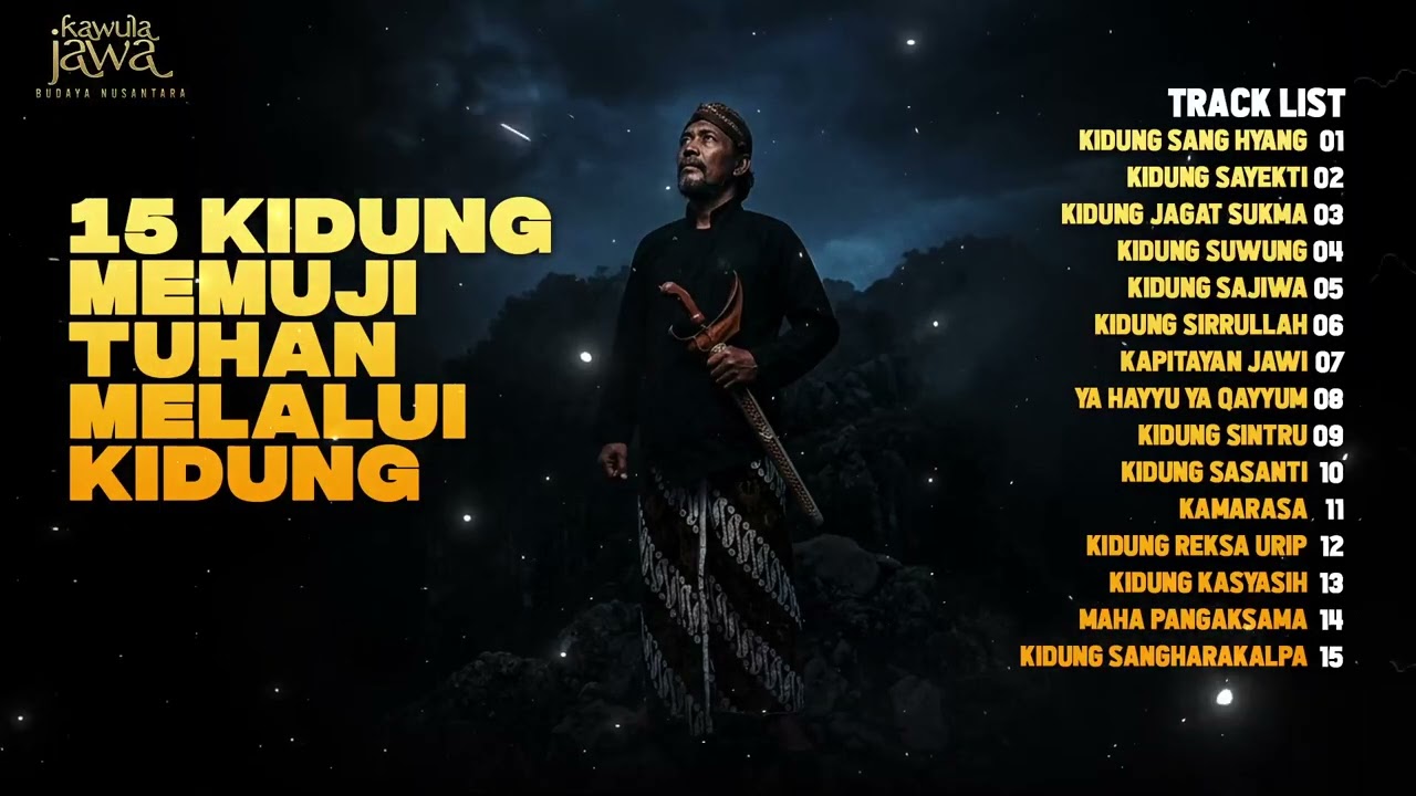 15 Kidung Jawa Kuno Memuji Tuhan Melalui Kidung