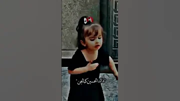 لطم طفله اثناء مرور موكب الزنجيل لطميات محرم اطفال ستوريات حسينية 