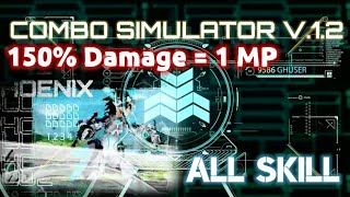 COMBO SIMULATION  #asobimo #toramonline #skill