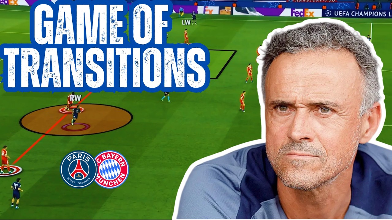 Pure Attacking Football | PSG vs Bayern Tactical Analysis