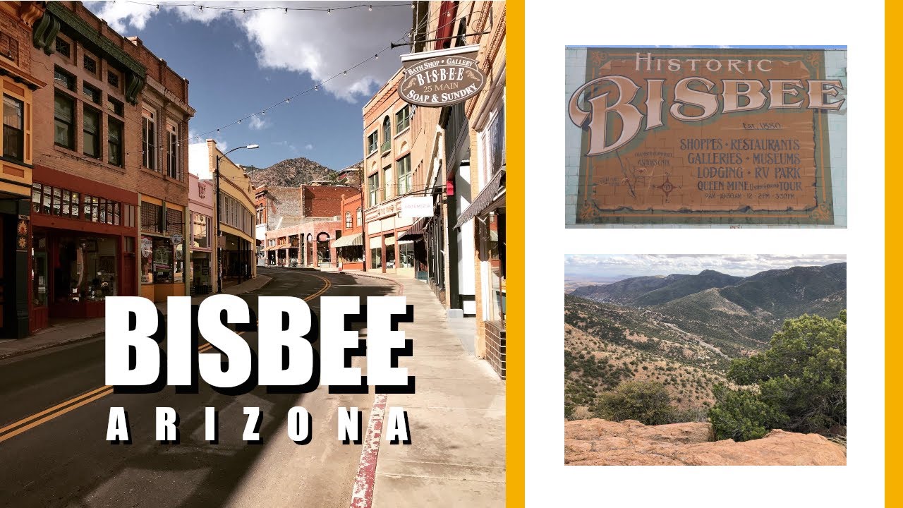 Bisbee, Arizona, plus the Queen Mine Tour and a visit to Erie Street in
