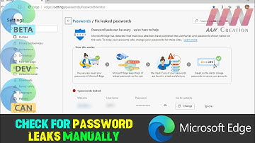 How to Check for Password Leaks Manually on Microsoft Edge