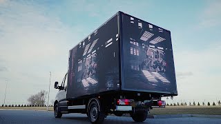 BoxLED - LED mobile advertising van - LED truck