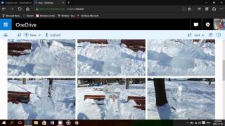 How to access one drive cloud storage from web browser on another computer and how to add  new files screenshot 5