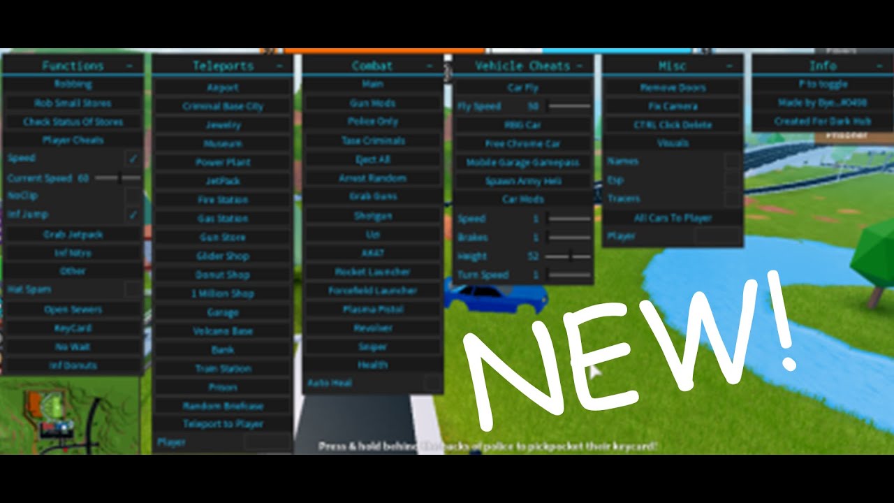 Roblox Jailbreak Script - Level 6 Executor - YouTube