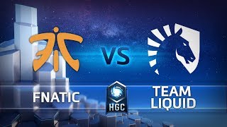 HGC 2018 EU – Phase 2 Week 9 – Team Liquid vs. Fnatic – Game 1