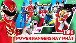 POWER RANGERS – Top 6 Series phim HAY NHẤT?!
