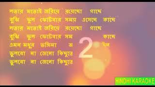 Ogo Nirupama   Kishore Kumar Bangla Full Karaoke