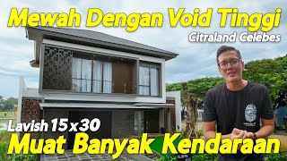 Rumah Premium, Desain Mewah Modern Kontemporer, Citraland Celebes