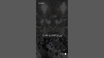مقتطف من تلاوة فضيلة الشيخ #عبدالله_القرافي من صلاة المغرب الاثنين ٣٠ ربيع الأول ١٤٤٧هـ