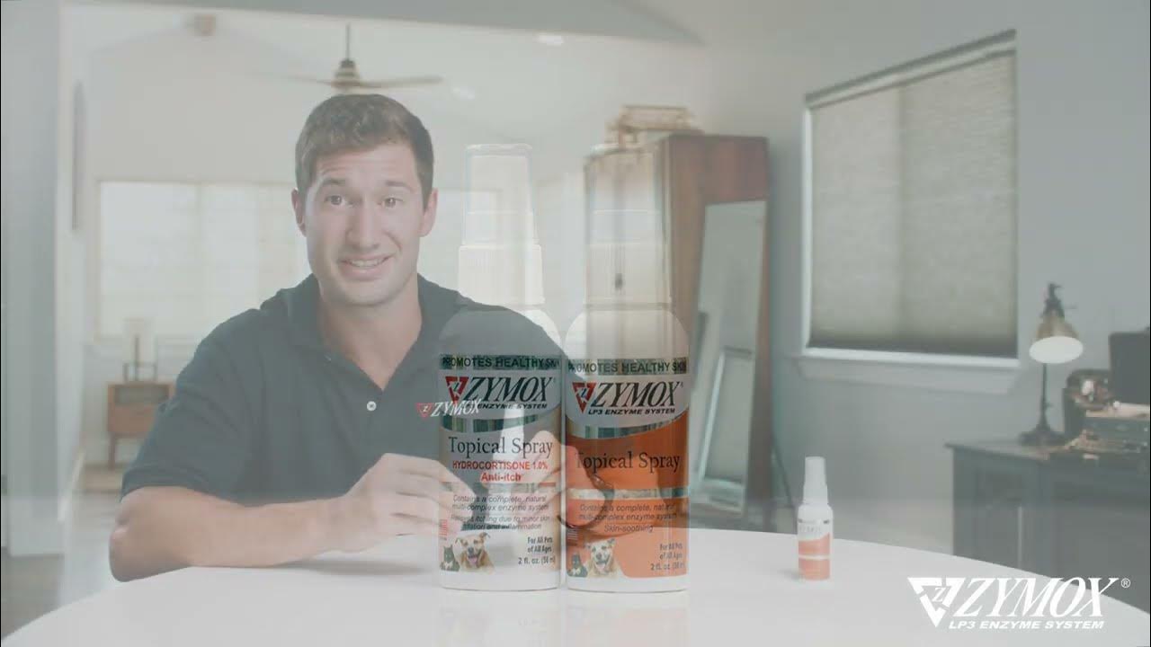 ZYMOX® for Wound Care, Hot spots, and Ringworm in Dogs and Cats Which Topical Spray to Use