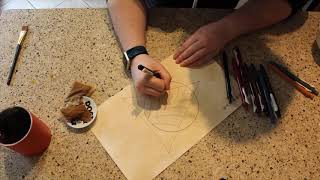 Club at Home: How to Make a Tea Stained Spell Scroll with Katie