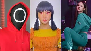 Squid Game on Netflix ⏺️🔼⏹️ TikTok Compilation