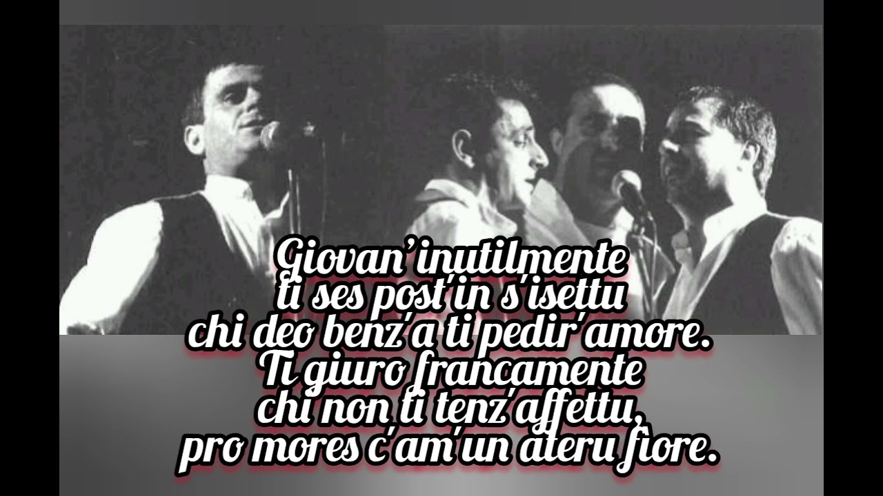 TENORE SAN GAVINO DI ONIFERI - ONIERESA E DANZA con testo