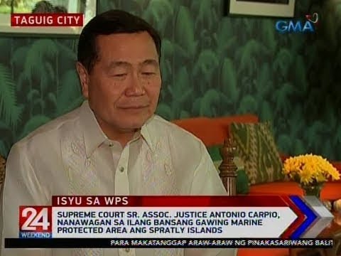 24 Oras: Supreme Court Sr. Assoc. Justice Antonio Carpio, nanawagan sa ilang... 24 Oras: Supreme Court Sr. Assoc. Justice Antonio Carpio, nanawagan sa ilang... #1