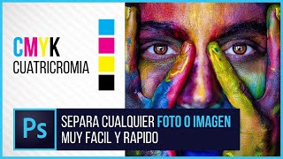 Separación de Colores para Serigrafia &quot;CUATRICROMIA&quot; / Photoshop + CMYK