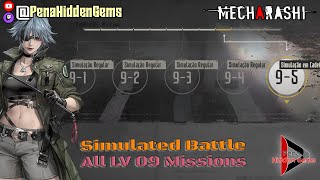 Mecharashi: Simulated Battles 09-1 to 09-5 [Guide]
