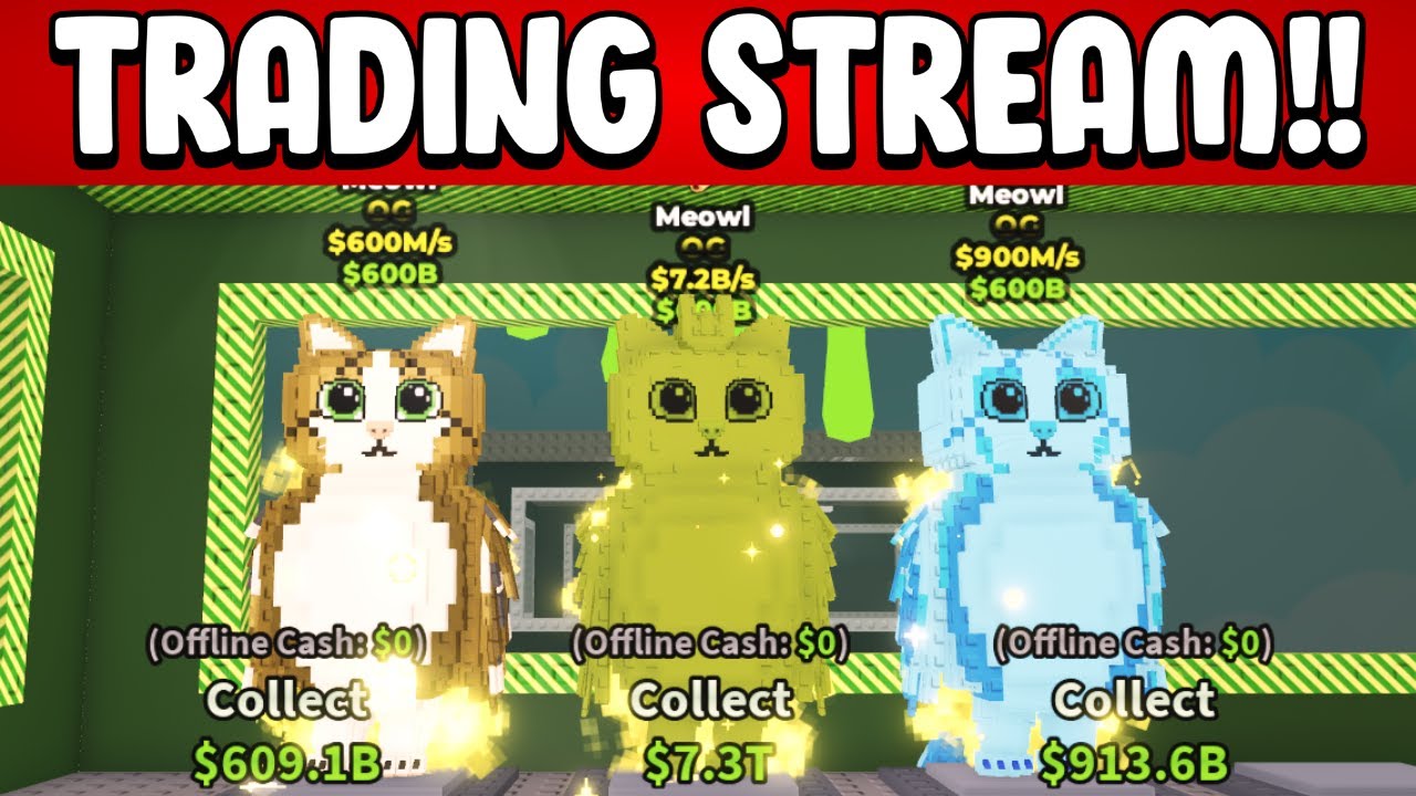 STEAL A BRAINROT TRADING WITH VIEWERS LIVE! 🔴