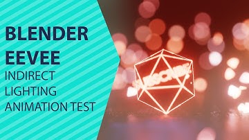 blender eevee indirect lighting test