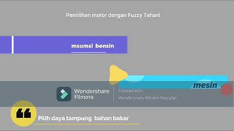 SPK Pemilihan Motor Dengan Metode basisdata Fuzzy Tahani