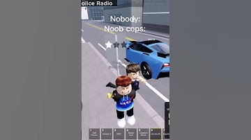 Noob cops be like…(ER:LC Roblox) #shorts