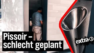 Realer Irrsinn: Pissoir auf dem Leopold-Platz in Berlin | extra 3 | NDR