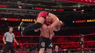 WWE Great Balls of Fire 2017 - Brock Lesnar vs Samoa Joe : Universal Champion (Full Highlights)