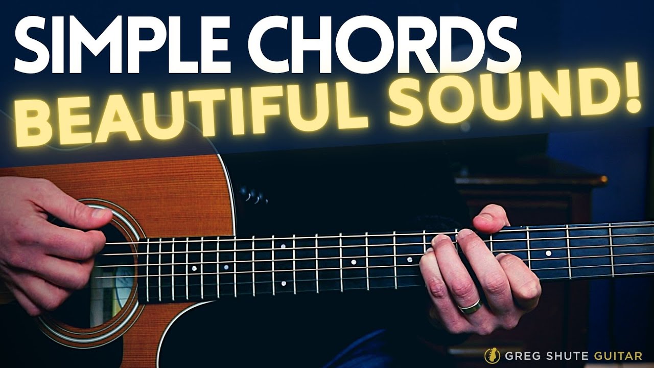 Create Beautiful Chord Progressions with 2 Simple Open Shapes - YouTube