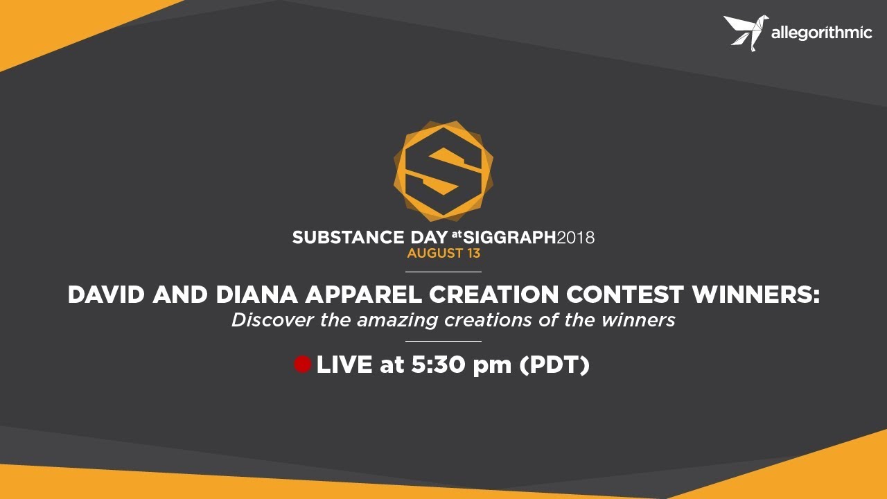 David and Diana Apparel Creation Contest winners | Adobe Substance 3D