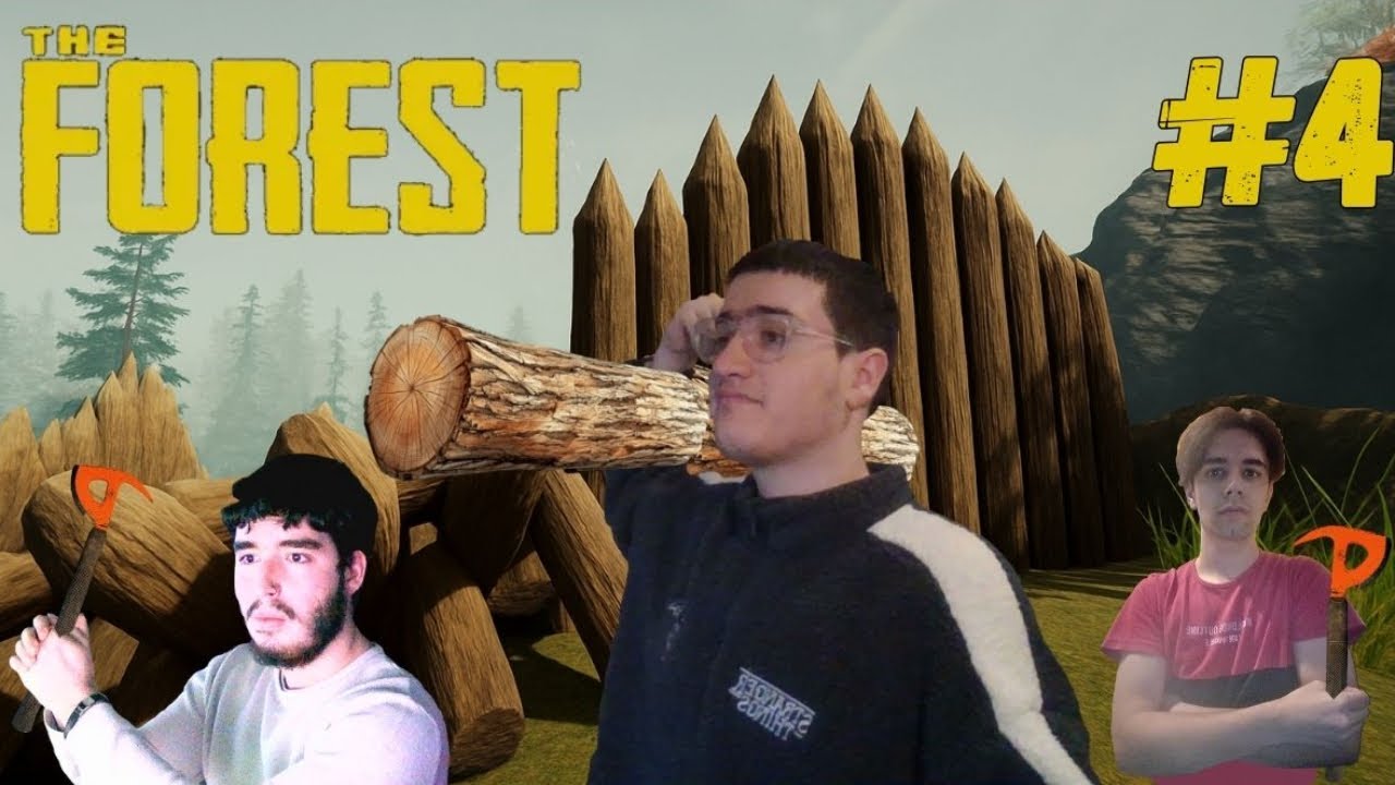 Terminamos la MURALLA! 🏰| The Forest #4 ft. OxcarMZ y TTVDarknessWolf