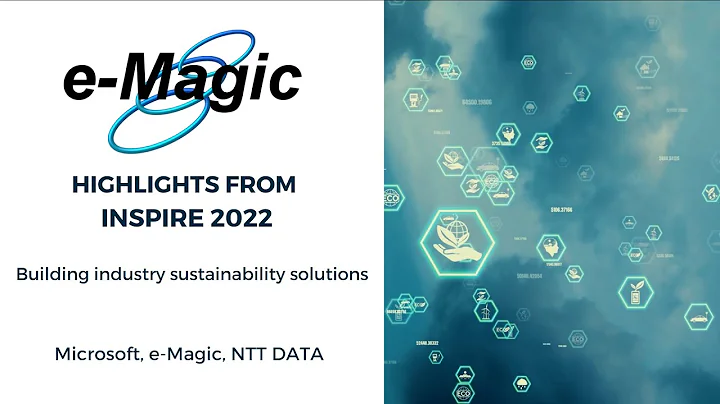 e-Magic at Microsoft Inspire 2022: Building industry sustainability solutions